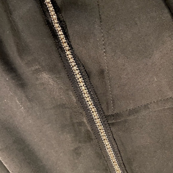 Black rhinestone joggers - Picture 2 of 4